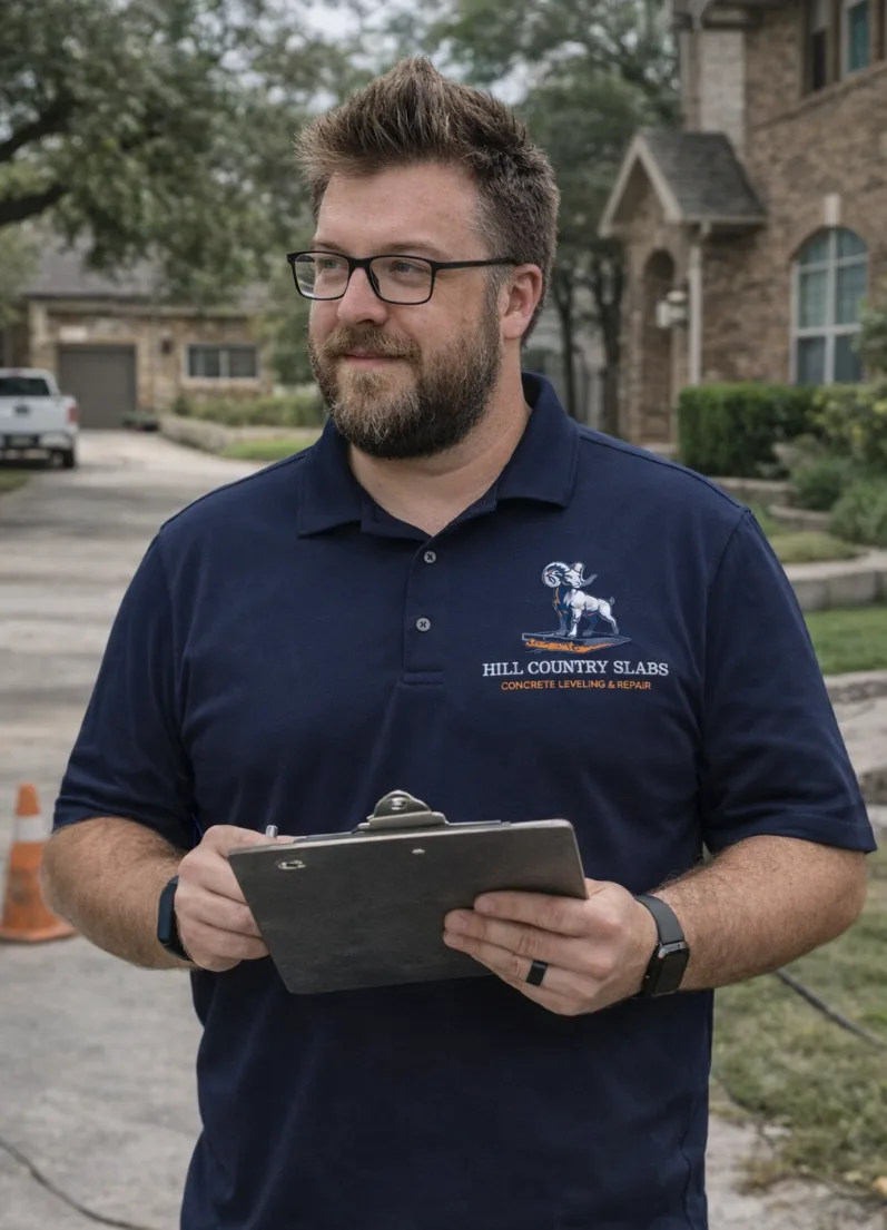 John from Hill Country Slabs ready to take your call