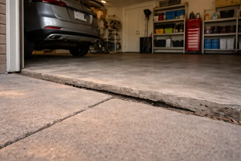 Garage Floor Leveling